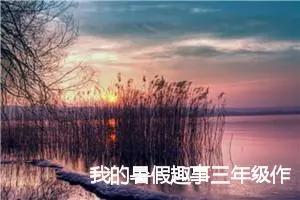 我的暑假趣事三年级作文(精选10篇)