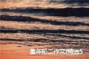 童年初二作文(精选5篇)