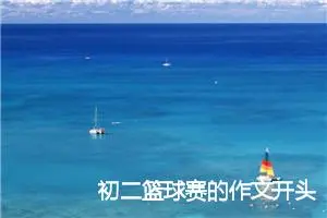 初二篮球赛的作文开头(精选5篇)