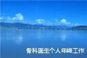 骨科医生个人年终工作总结500字