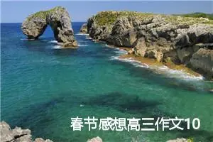 春节感想高三作文1000字(精选5篇)