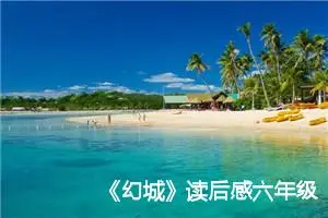 《幻城》读后感六年级作文