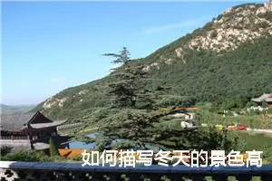 如何描写冬天的景色高二作文(精选5篇)