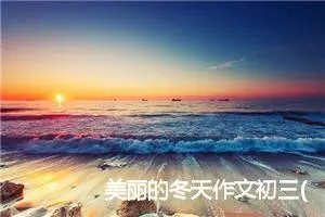 美丽的冬天作文初三(精选5篇)