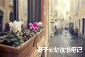 晏子使楚读书笔记