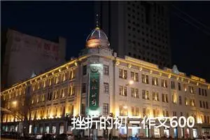 挫折的初三作文600字(精选5篇)