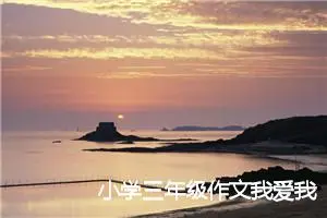 小学三年级作文我爱我家600字(精选5篇)