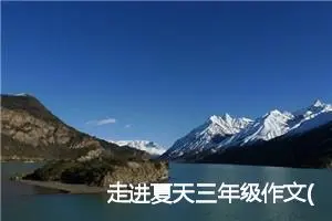 走进夏天三年级作文(精选5篇)