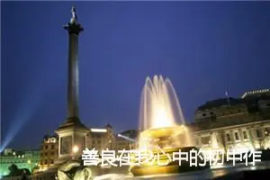 善良在我心中的初中作文(精选5篇)