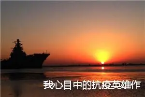 我心目中的抗疫英雄作文