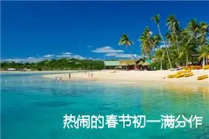 热闹的春节初一满分作文(精选5篇)