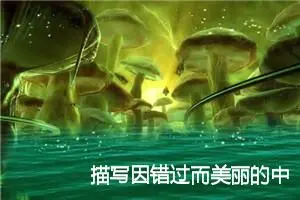 描写因错过而美丽的中考作文(精选5篇)