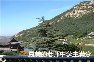 最美的老师中学生满分作文(精选5篇)