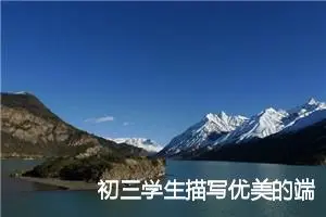 初三学生描写优美的端午节满分作文(精选5篇)