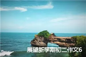 展望新学期初二作文600字(精选5篇)