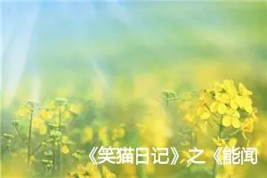 《笑猫日记》之《能闻出孩子味儿的乌龟》读书感悟三年级