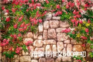 母亲节作文600字初一(精选5篇)