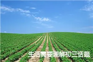 生活需要理解初三话题作文(精选5篇)