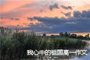 我心中的祖国高一作文600字作文(精选5篇)