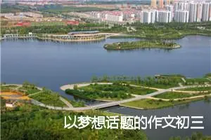 以梦想话题的作文初三(精选5篇)