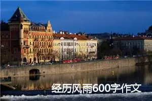 经历风雨600字作文(精选5篇)